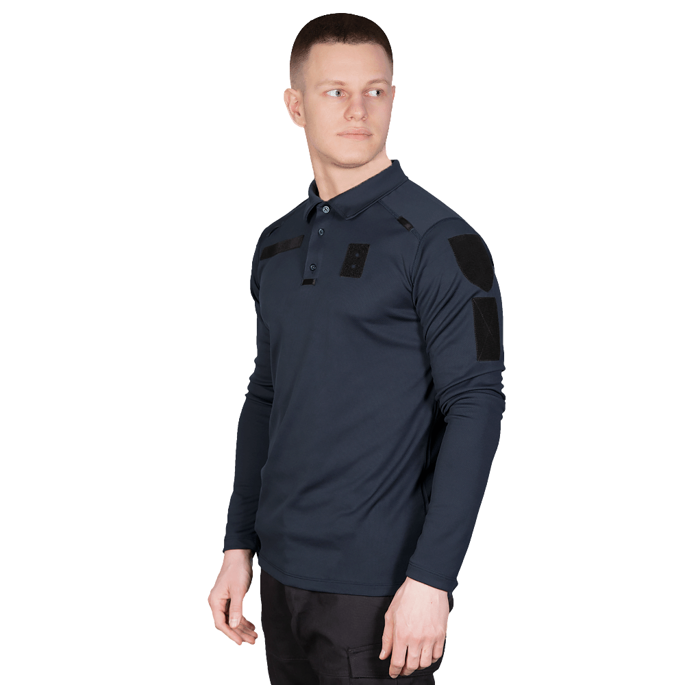Поло Camotec CG Patrol Long темно-синє Фото 2